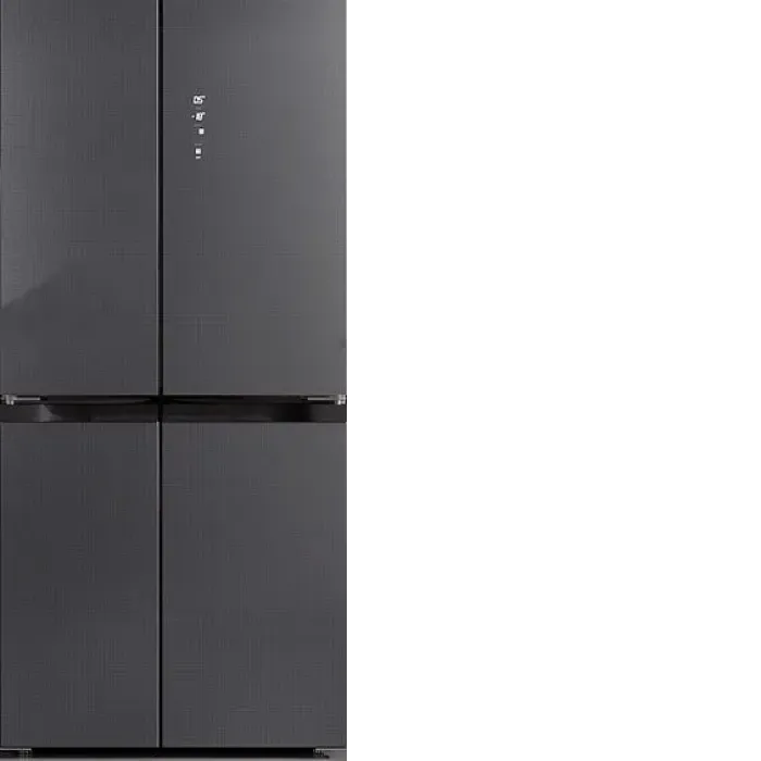 Холодильник LEX LCD450 graphite skin Cross Door