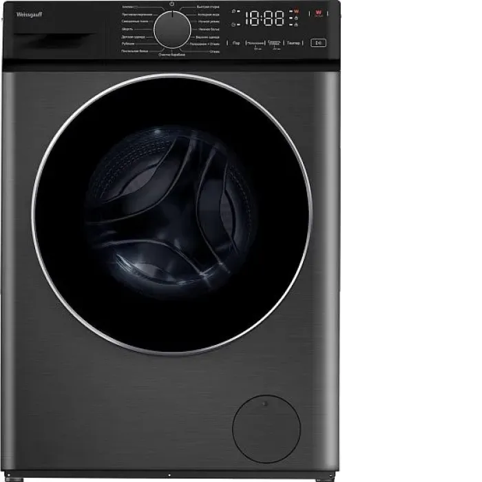 Стиральная машина WEISSGAUFF WM 4627 Touch Inverter Steam Grey Стиральная машина WEISSGAUFF WM 4627 Touch Inverter Steam Grey