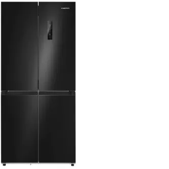 Холодильник MEFERI MFR83BLACK IX TOTAL NO FROST CROSS DOOR COMFORT