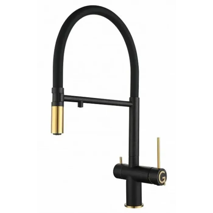 Смеситель RIVELATO Adria antracite oro Смеситель RIVELATO Adria antracite oro