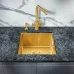 Кухонная мойка MILACIO Denia 44 Steel MC.77438 золото Кухонная мойка MILACIO Denia 44 Steel MC.77438 золото
