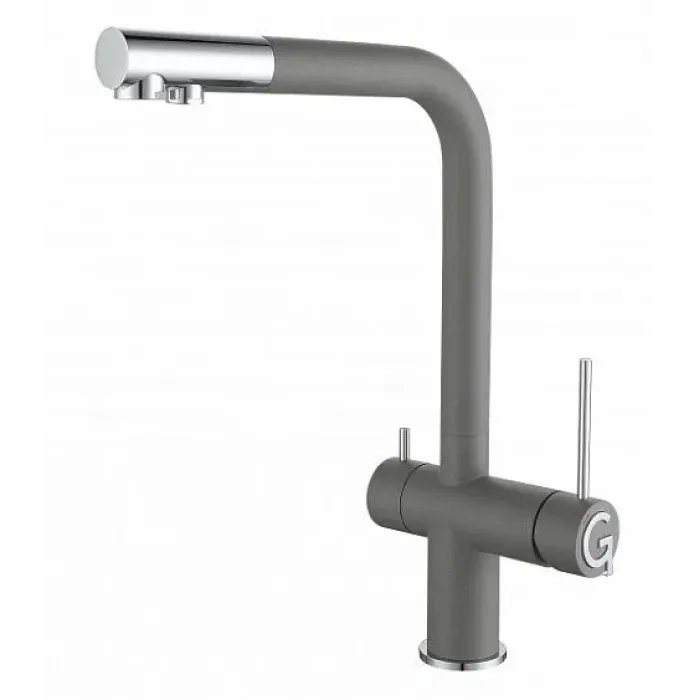 Смеситель RIVELATO Lugano grigio metallizzato cromo Смеситель RIVELATO Lugano grigio metallizzato cromo