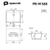 Кухонная мойка PRACTIK PR-M-565-004 Кухонная мойка PRACTIK PR-M-565-004
