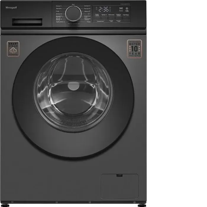 Стиральная машина WEISSGAUFF WM 601411 Inverter Steam Grey Стиральная машина WEISSGAUFF WM 601411 Inverter Steam Grey