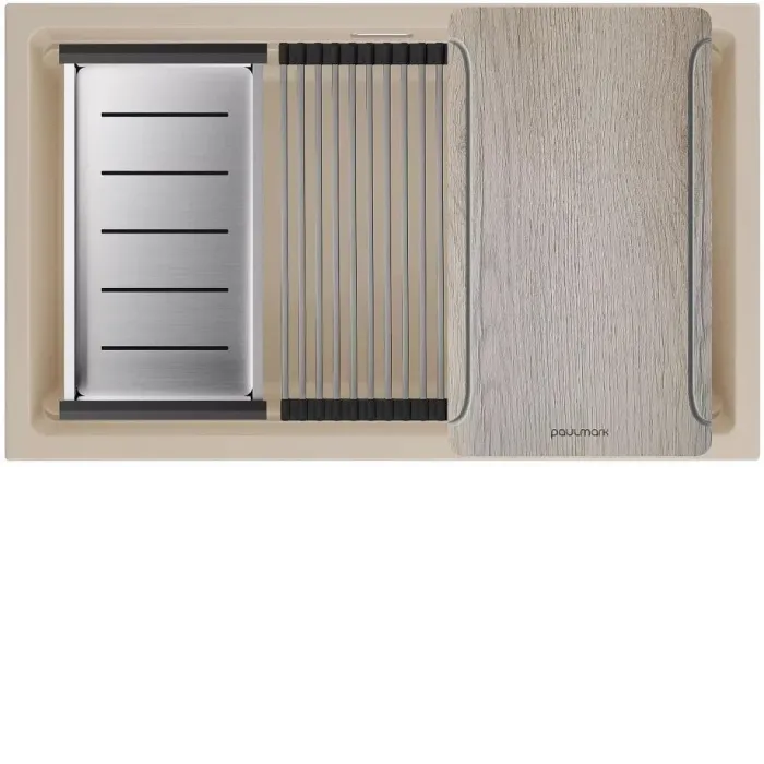 Кухонная мойка PAULMARK LUMI-MULTI SINK LU-MULTI 74-LA