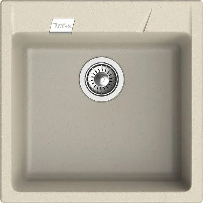 Кухонная мойка RIVELATO RAUM 50 beige scuro Кухонная мойка RIVELATO RAUM 50 beige scuro
