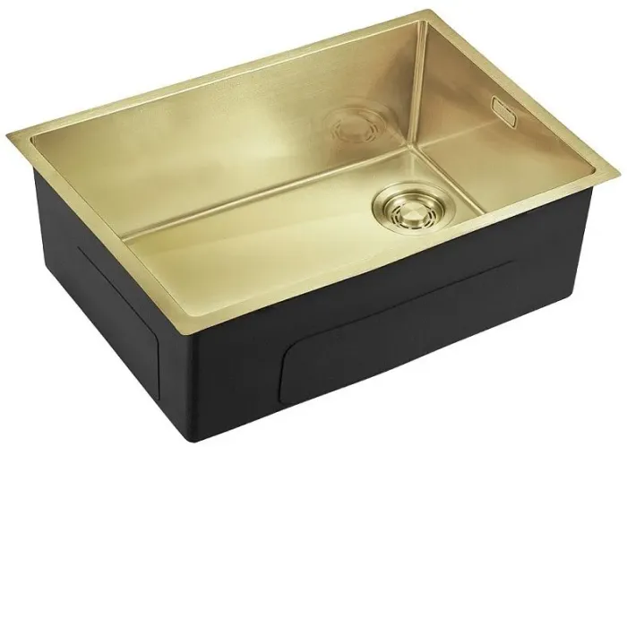 Кухонная мойка EMAR EMB-660(UN) PVD Matt Gold