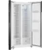 Холодильник WEISSGAUFF WSBS 500 Inverter NoFrost White Rock Glass
