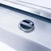 Холодильник CENTEK CT-1746 NF White Glass