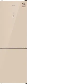 Холодильник WEISSGAUFF WRK 185 Total NoFrost Inverter Beige Glass