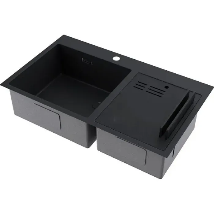 Кухонная мойка OMOIKIRI Akisame 86-2 Side-GB (4997047) Кухонная мойка OMOIKIRI Akisame 86-2 Side-GB (4997047)