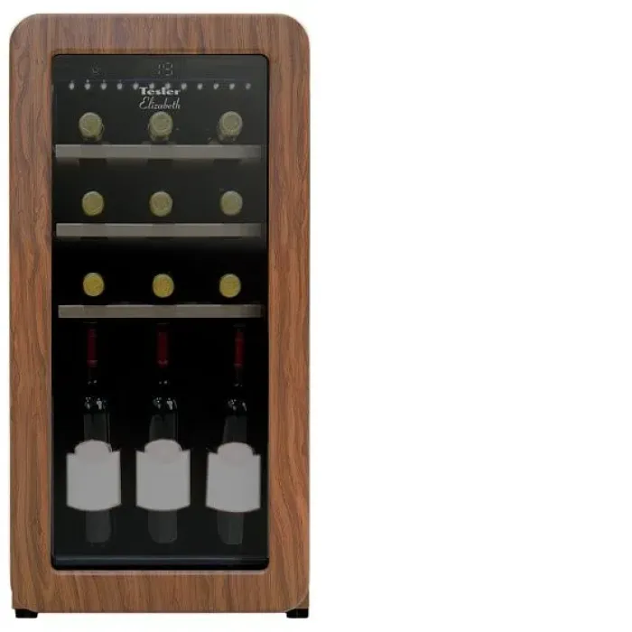 Винный шкаф TESLER CWC-188 CARAMEL WOOD LD Винный шкаф TESLER CWC-188 CARAMEL WOOD LD