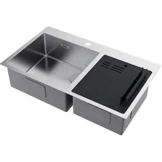 Кухонная мойка OMOIKIRI Akisame 86-2 Side-IN (4997021)