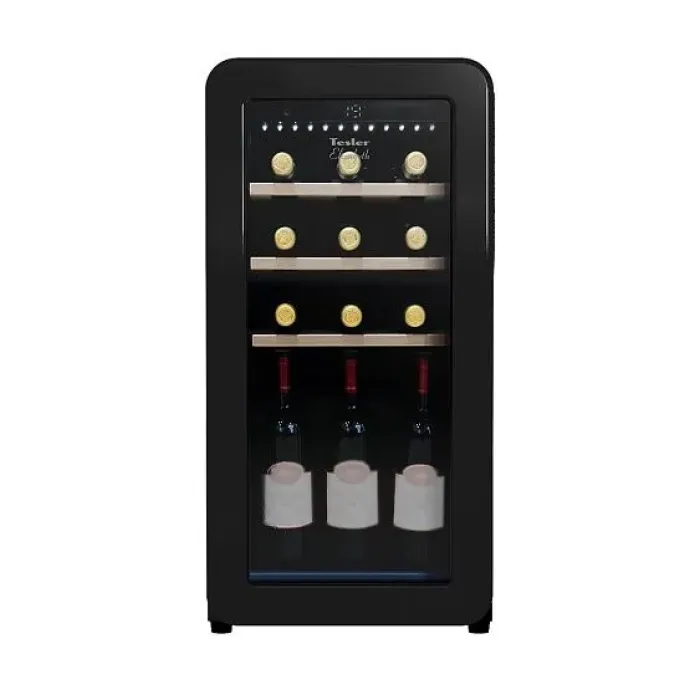 Винный шкаф TESLER CWC-188 BLACK LD