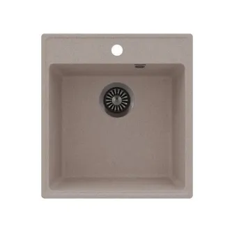 Кухонная мойка MAUNFELD Perla 460 MFQS-460BG бежевый Кухонная мойка MAUNFELD Perla 460 MFQS-460BG бежевый