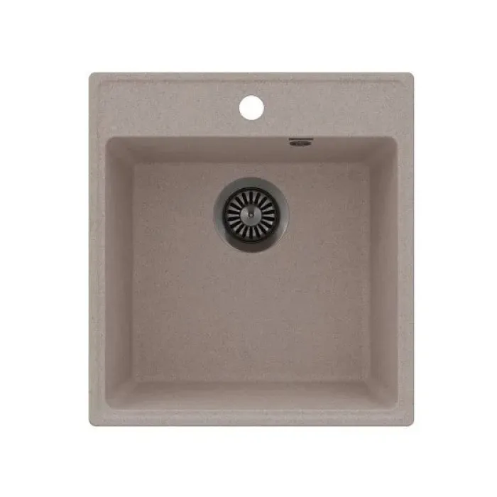 Кухонная мойка MAUNFELD Perla 460 MFQS-460BG бежевый Кухонная мойка MAUNFELD Perla 460 MFQS-460BG бежевый