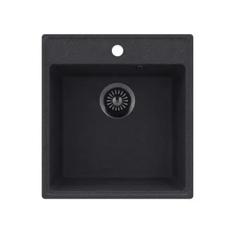 Кухонная мойка MAUNFELD Perla 460 MFQS-460DGR темно-серый Кухонная мойка MAUNFELD Perla 460 MFQS-460DGR темно-серый