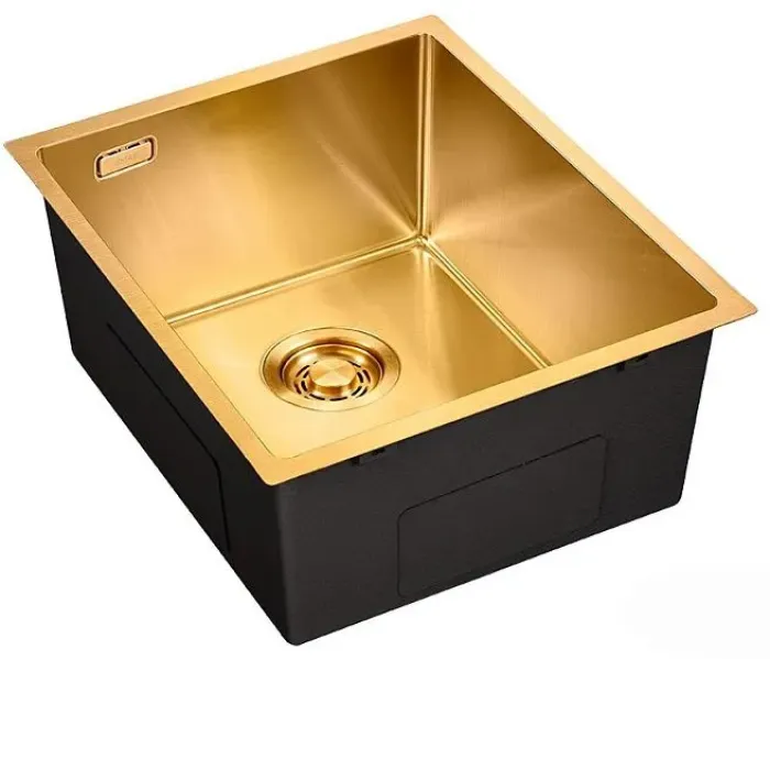 Кухонная мойка EMAR EMB-130 PVD Nano Golden Кухонная мойка EMAR EMB-130 PVD Nano Golden