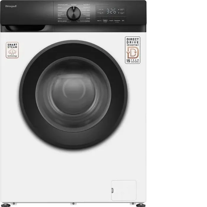 Стиральная машина WEISSGAUFF WM 61212 Direct Drive Inverter Steam