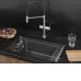 Кухонная мойка GRANULA 7309RU черный