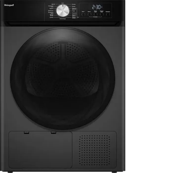 Сушильная машина WEISSGAUFF WD 6010 Heat Pump Deep Grey Сушильная машина WEISSGAUFF WD 6010 Heat Pump Deep Grey