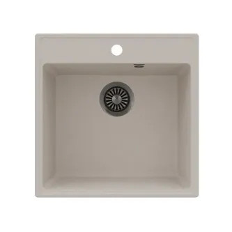 Кухонная мойка MAUNFELD Perla 505 MFQS-505LBG светло-бежевый Кухонная мойка MAUNFELD Perla 505 MFQS-505LBG светло-бежевый