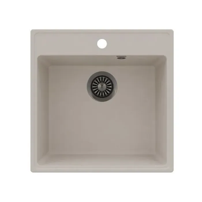 Кухонная мойка MAUNFELD Perla 505 MFQS-505LBG светло-бежевый Кухонная мойка MAUNFELD Perla 505 MFQS-505LBG светло-бежевый