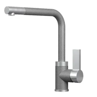 Смеситель GRANULA 5504 графит