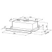 Вытяжка KRONA KAMILLA T SENSOR 600 Inox Вытяжка KRONA KAMILLA T SENSOR 600 Inox