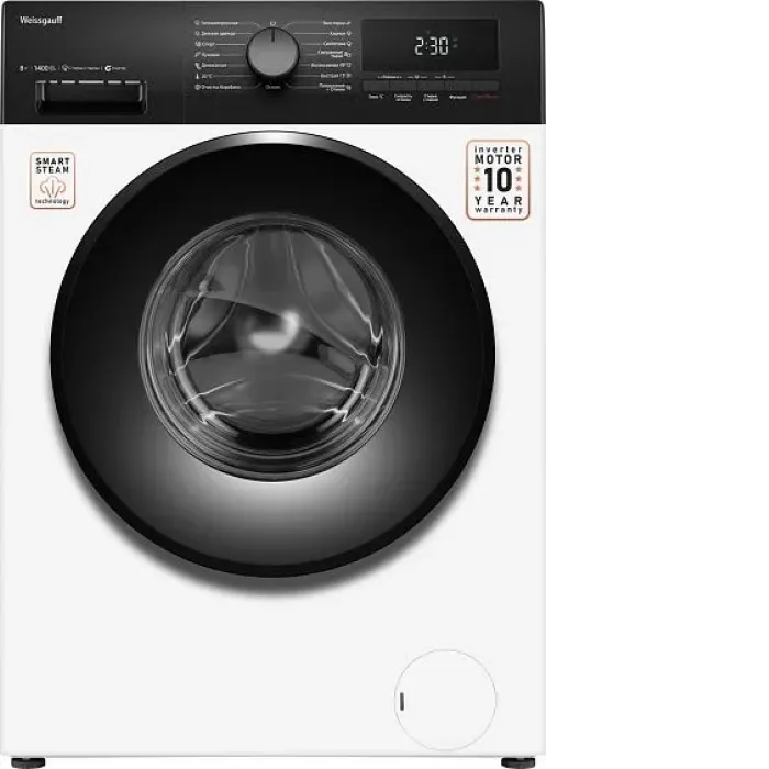 Стиральная машина WEISSGAUFF WM 4748 Inverter Steam Стиральная машина WEISSGAUFF WM 4748 Inverter Steam