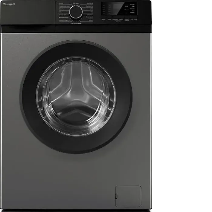 Стиральная машина WEISSGAUFF WM 45127 DC Inverter Steam Grey Стиральная машина WEISSGAUFF WM 45127 DC Inverter Steam Grey
