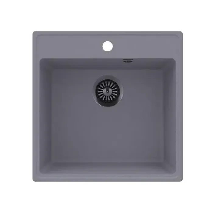 Кухонная мойка MAUNFELD Perla 505 MFQS-505LGR светло-серый Кухонная мойка MAUNFELD Perla 505 MFQS-505LGR светло-серый