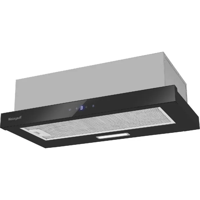 Вытяжка WEISSGAUFF TEL 600 2M Touch Black Glass Вытяжка WEISSGAUFF TEL 600 2M Touch Black Glass