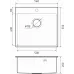 Кухонная мойка RIVELATO Rinox 5450 Кухонная мойка RIVELATO Rinox 5450