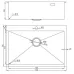 Кухонная мойка MILACIO Denia 75 Steel MC.77428 золото