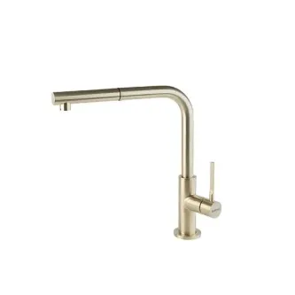 Смеситель FALMEC TREVI CORNER PVD BRUSHED PALE GOLD (MTRC.00#PGF)
