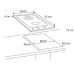 Варочная поверхность LEONORD LEG-30204GW-C