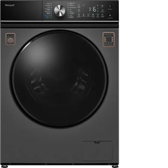 Стиральная машина WEISSGAUFF WM 47147 DC Inverter Steam Silver Стиральная машина WEISSGAUFF WM 47147 DC Inverter Steam Silver