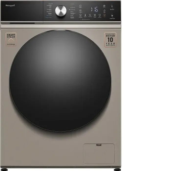 Стиральная машина WEISSGAUFF WMD 61211 D Inverter Steam Champagne