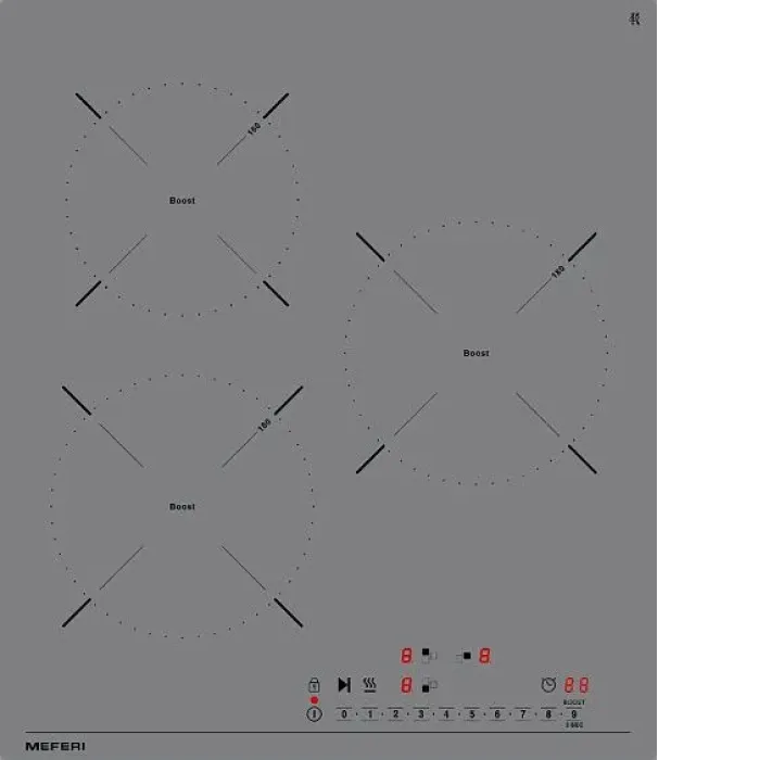 Варочная поверхность MEFERI MIH453GR POWER