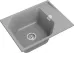 Кухонная мойка RIVELATO LOCUS 65 grigio metallizzato Кухонная мойка RIVELATO LOCUS 65 grigio metallizzato