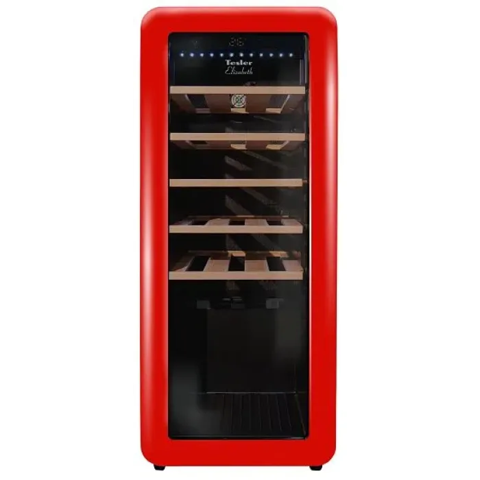 Винный шкаф TESLER CWC-248 RUBY RED LD Винный шкаф TESLER CWC-248 RUBY RED LD