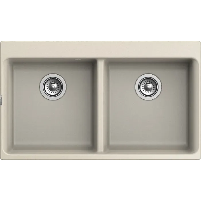 Кухонная мойка RIVELATO AXEL 90-2D beige scuro Кухонная мойка RIVELATO AXEL 90-2D beige scuro