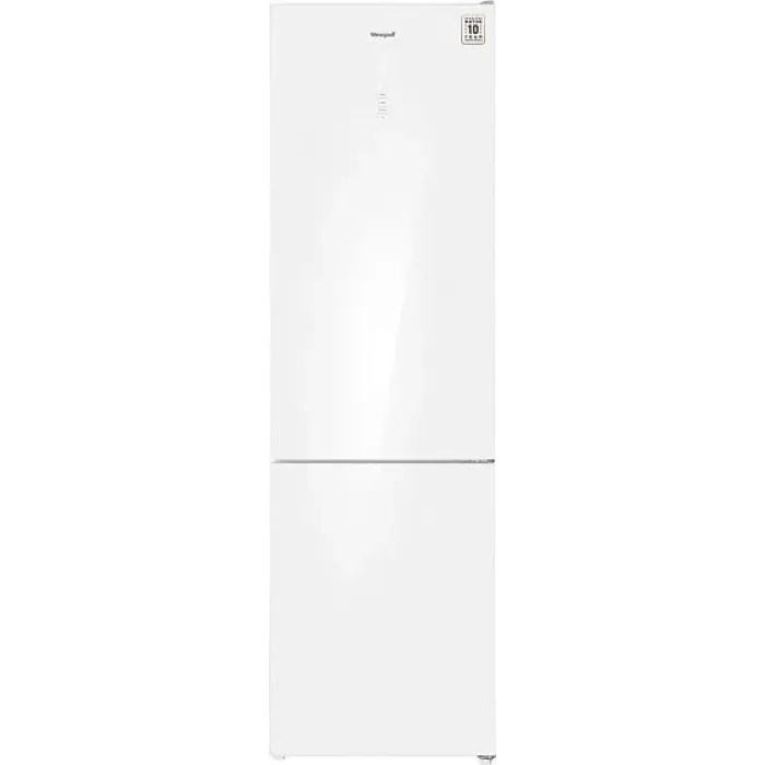 Холодильник WEISSGAUFF WRK 2000 Full NoFrost Inverter White Glass