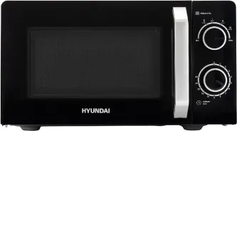 Микроволновая печь HYUNDAI HYM-M2052 черный/серебристый Микроволновая печь HYUNDAI HYM-M2052 черный/серебристый
