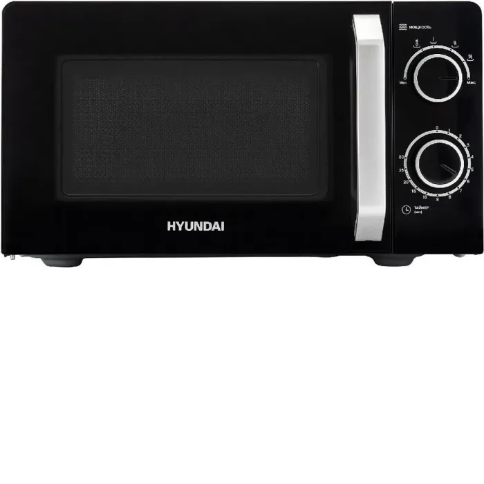 Микроволновая печь HYUNDAI HYM-M2052 черный/серебристый