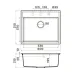 Кухонная мойка OMOIKIRI Daisen 60-WH (4997522)