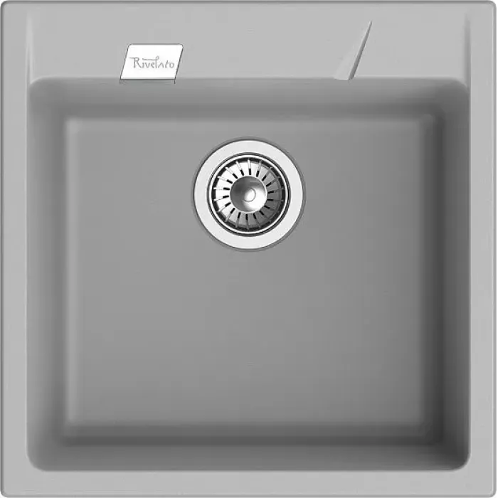 Кухонная мойка RIVELATO RAUM 50 grigio metallizzato Кухонная мойка RIVELATO RAUM 50 grigio metallizzato