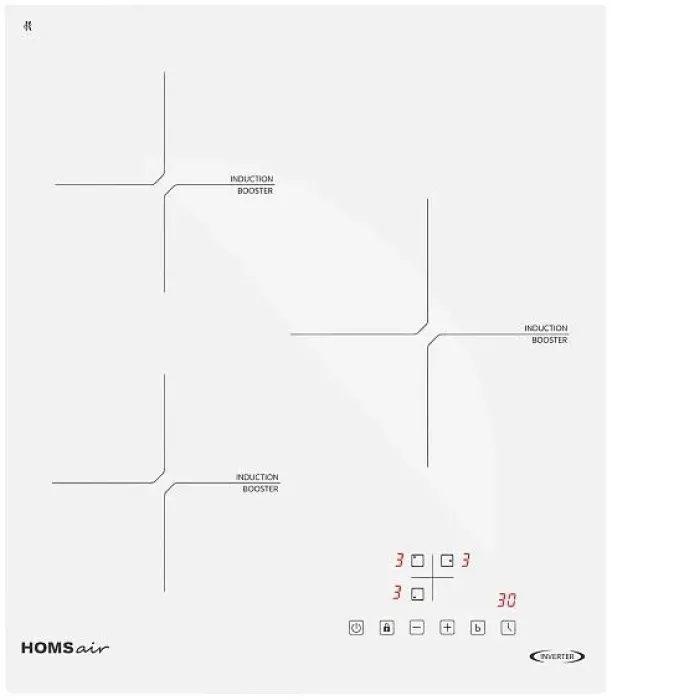 Варочная поверхность HOMSair HI43AWH