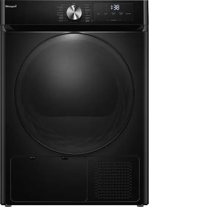 Сушильная машина WEISSGAUFF WD 6010 Heat Pump Matt Black